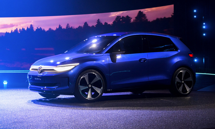 VW ID2 affordable small electric car is unveiled with new look Automotive News Europe